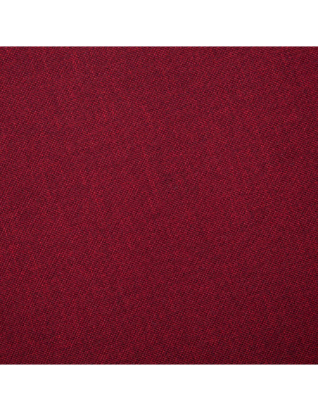 Set Divani 2 pz in Tessuto Rosso Vino