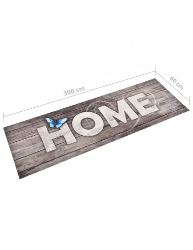 Tappetino da Cucina Lavabile Home 60x300 cm