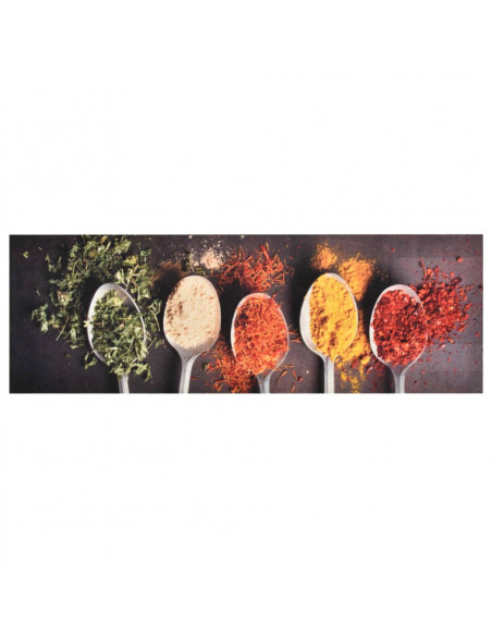 Tappetino da Cucina Lavabile Cucchiai 60x300 cm