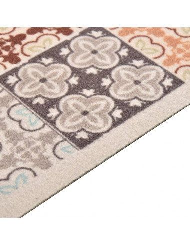 Tappetino da Cucina Lavabile Mosaico a Colori 45x150 cm