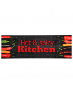 Tappetino da Cucina Lavabile Hot & Spicy 60x300 cm