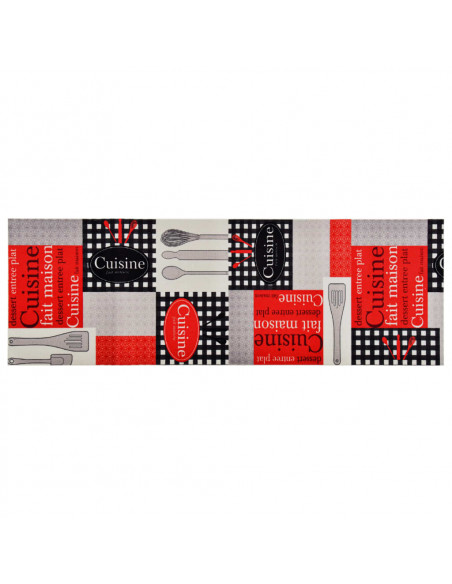 Tappetino da Cucina Lavabile Cuisine 60x300 cm