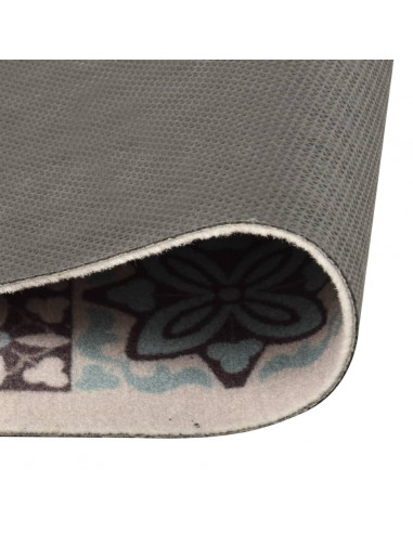 Tappetino da Cucina Lavabile Mosaico a Colori 60x300 cm