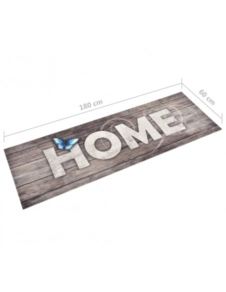 Tappetino da Cucina Lavabile Home 60x180 cm