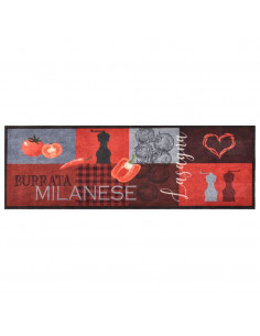 Tappetino da Cucina Lavabile Pomodori 60x300 cm