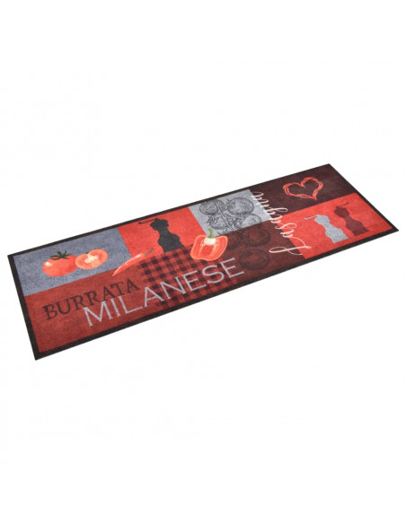 Tappetino da Cucina Lavabile Pomodori 60x300 cm