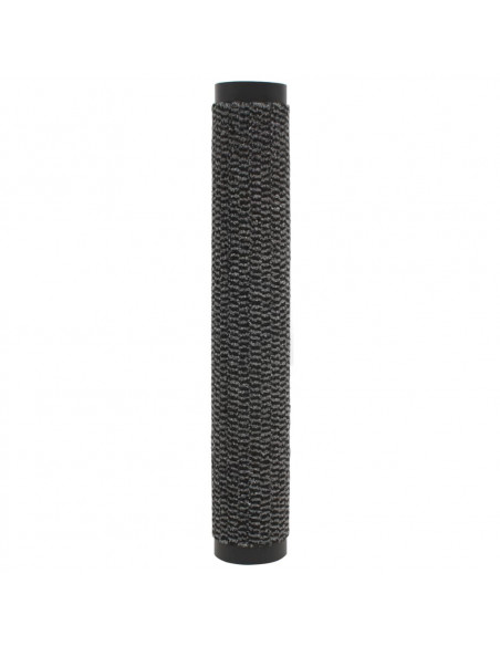 Tappeti Antipolvere 2 pz Trapuntati 120x180cm Antracite