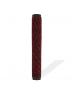 Tappeto Antipolvere Trapuntato Rettangolare 60x90cm Rosso 2