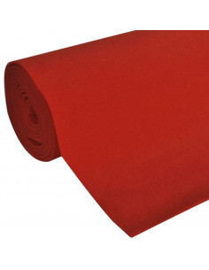 Tappeto Rosso 1 x 10 m Extra Spesso 400 g/m2