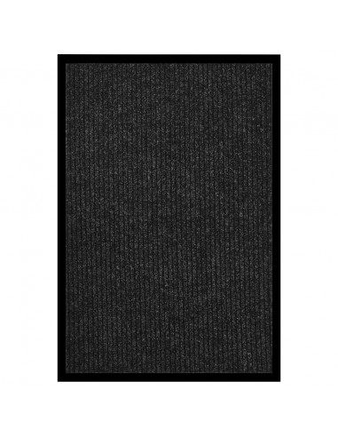 Zerbino Striato Antracite 80x120 cm