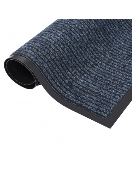 Zerbino Striato Blu 80x120 cm