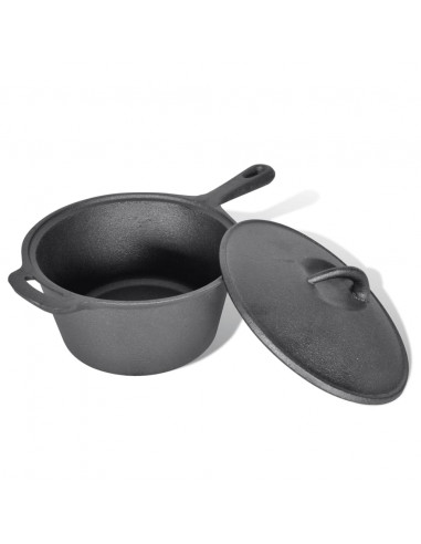 Set forno olandese 9 pz