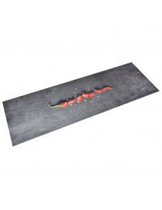 Tappetino da Cucina Lavabile Peperoni 45x150 cm 2