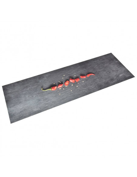 Tappetino da Cucina Lavabile Peperoni 45x150 cm