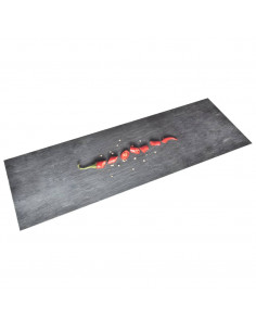 Tappetino da Cucina Lavabile Peperoni 60x300 cm 2