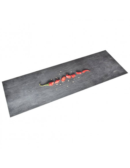 Tappetino da Cucina Lavabile Peperoni 60x300 cm