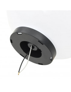 Set Lampade a LED Sferiche 2 pz 30 cm in PMMA