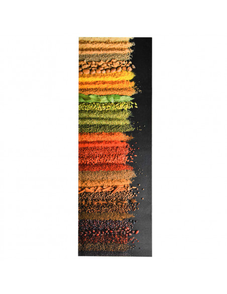 Tappetino da Cucina Lavabile Spezie 45x150 cm