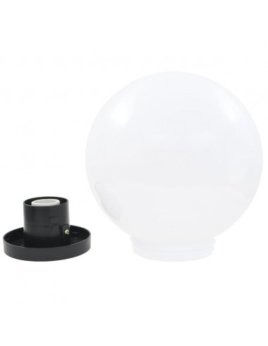 Set Lampade a LED Sferiche 4 pz 25 cm in PMMA