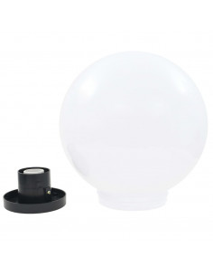Set Lampade a LED Sferiche 4 pz 30 cm in PMMA