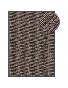 Zerbino Trapuntato 40x60 cm Marrone Scuro 2