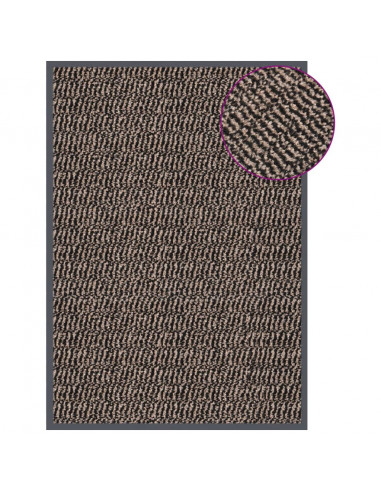 Zerbino Trapuntato 40x60 cm Marrone Scuro