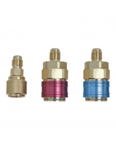 Set Manometro a 2 Vie per Condizionatore d'Aria