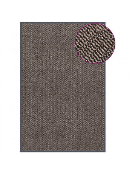 Zerbino Trapuntato 120x180 cm Marrone Scuro