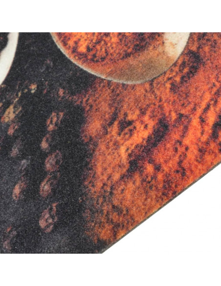 Tappeto da Cucina Lavabile Cucchiai e Spezie 60x180 cm Velluto