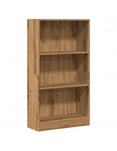 Libreria Rovere Artigianale 60x24x109 cm in Truciolato 2