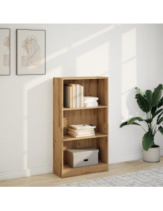 Libreria Rovere Artigianale 60x24x109 cm in Truciolato 2