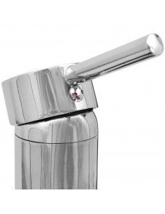 Set Mobili da Bagno 11 pz con Lavabo e Rubinetto Nero