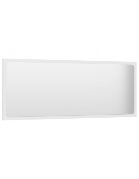 Set Mobili da Bagno 2 pz Bianco in Legno Multistrato