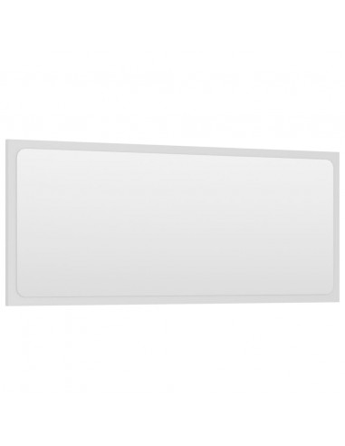 Set Mobili da Bagno 2 pz Bianco in Legno Multistrato