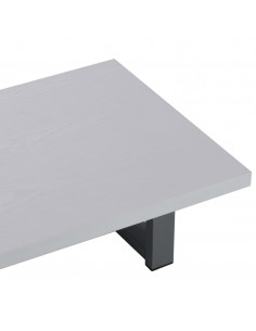 Set Mobili da Bagno 2 pz Ceramica Bianco 2