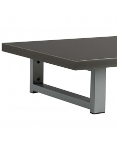 Set Mobili da Bagno 2 pz Ceramica Grigio 2