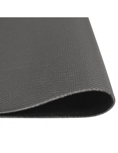 Tappeto da Cucina Lavabile Nero Cucina 60x180 cm Velluto