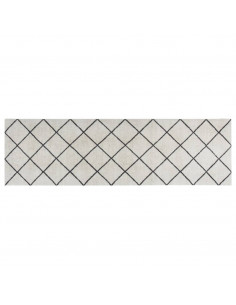 Tappeto da Cucina Lavabile Quadri 60x180 cm Velluto 2