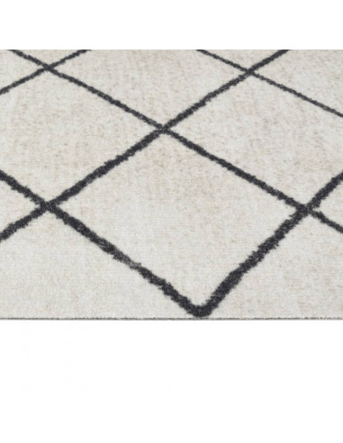 Tappeto da Cucina Lavabile Quadri 60x180 cm Velluto