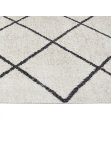 Tappeto da Cucina Lavabile Quadri 60x180 cm Velluto