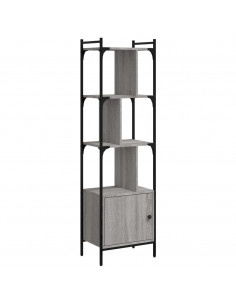 Libreria Anta Grigio Sonoma 44,5x30x154,5 cm Legno Multistrato 2