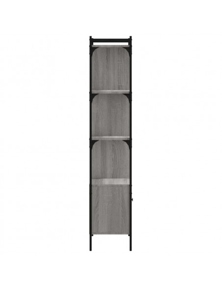 Libreria Anta Grigio Sonoma 44,5x30x154,5 cm Legno Multistrato