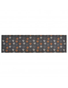 Tappeto da Cucina Lavabile Zampe 45x150 cm Velluto 2