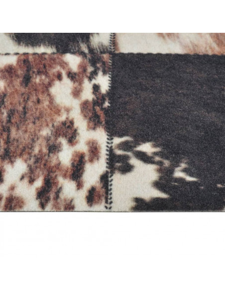 Tappeto da Cucina Lavabile Pelle Animali 60x180 cm Velluto