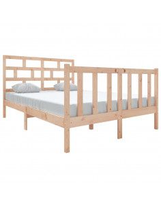 Giroletto in Legno Massello di Pino 140x190 cm 2