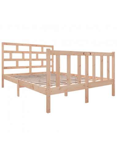 Giroletto in Legno Massello di Pino 140x190 cm