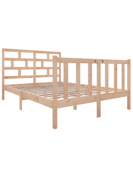 Giroletto in Legno Massello di Pino 140x190 cm