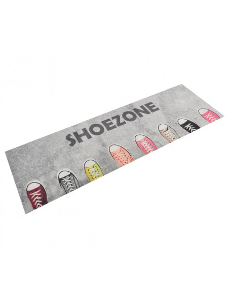Tappeto da Cucina Lavabile Zona Scarpe 60x180 cm Velluto