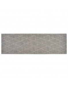 Tappeto da Cucina Lavabile Rombi 60x180 cm Velluto 2