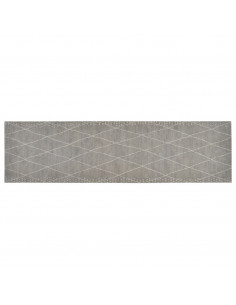 Tappeto da Cucina Lavabile Rombi 45x150 cm Velluto 2